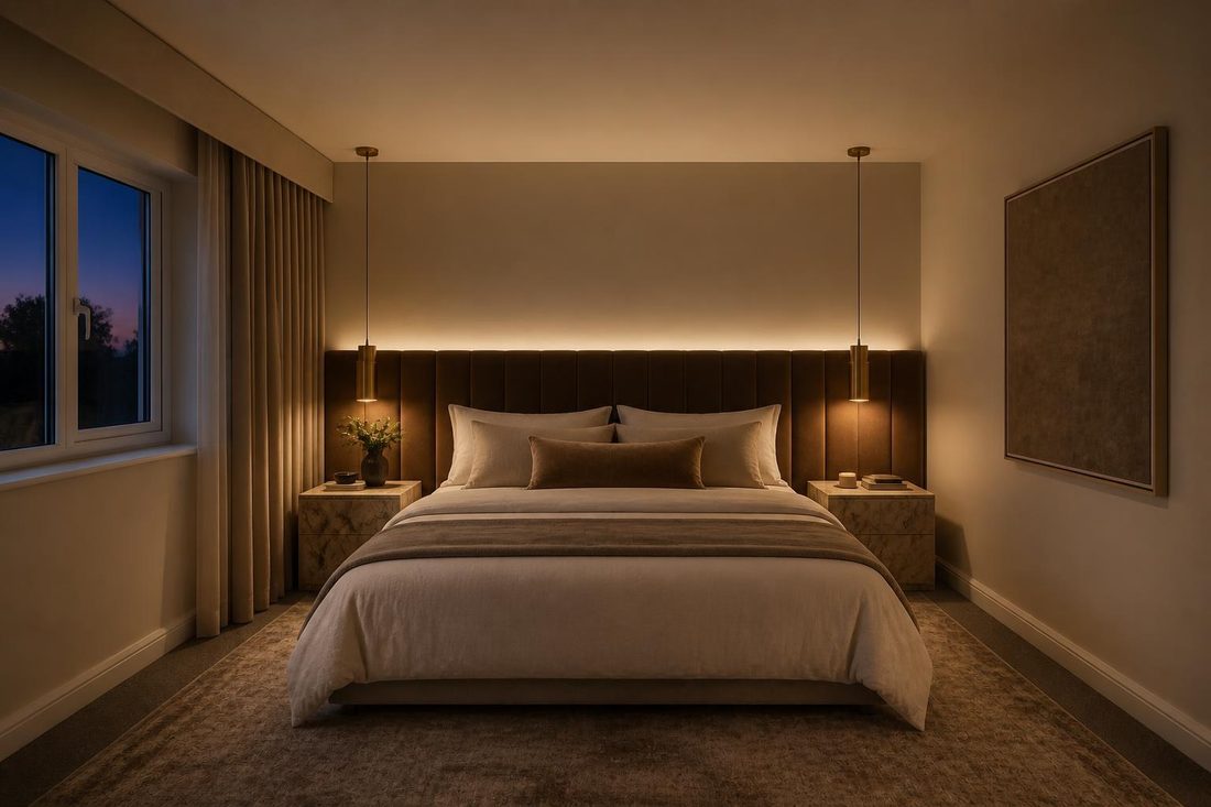 Bedroom after redesign